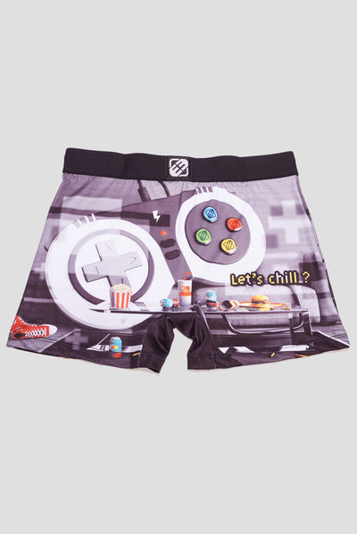 Boxer Freegun noir homme
