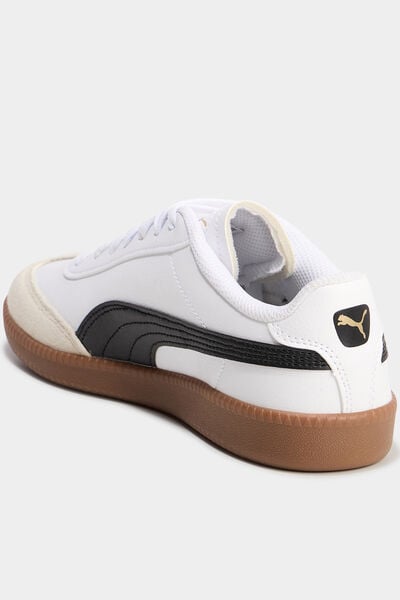 Baskets &agrave; lacets Puma 9T blanc femme