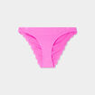 Bas de maillot de bain rose fushia femme