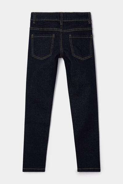 Jeans slim denim brut garçon