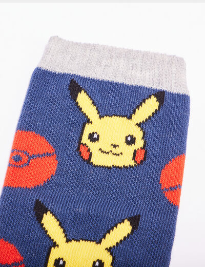 Lot 3 paires chaussettes Pokémon Pikachu multicolore garçon