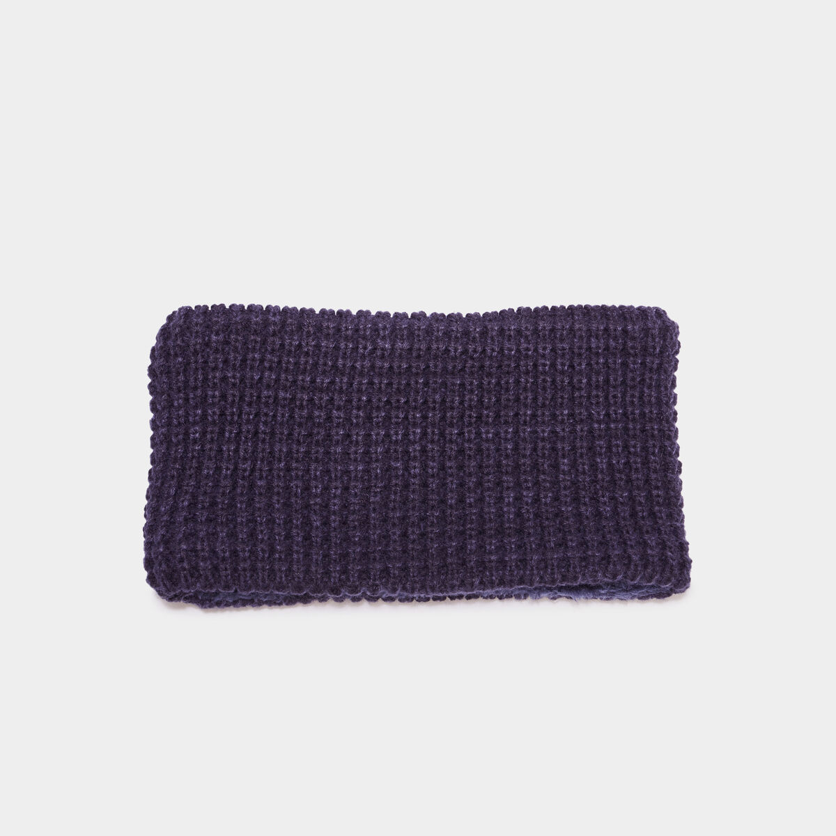 Tour de cou doublure fausse fourrure bleu marine b&eacute;b&eacute; gar&ccedil;on