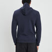 Sweat à capuche hoodie bleu marine homme