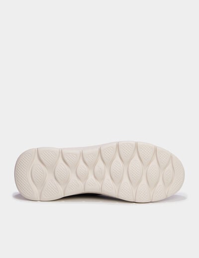 Baskets running Slip Ins GO WALK FLEX marron clair homme