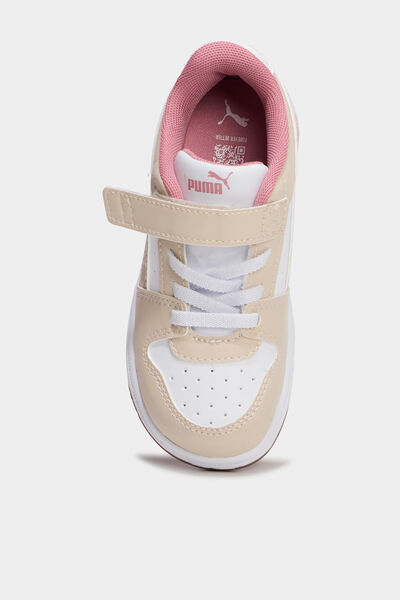 Baskets &agrave; scratchs Puma Rebound Slam sable fille