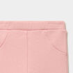 Legging molletonn&eacute; &agrave; paillettes rose poudr&eacute;e b&eacute;b&eacute; fille