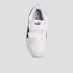 Tennis à scratchs Puma Shuffle blanc garçon