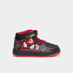Baskets montantes lumineuses Spider-Man noir garçon