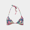 Haut de maillot de bain réversible rouge femme
