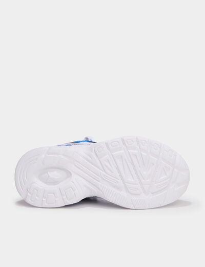 Baskets running &agrave; lacets Puma bleu electrique gar&ccedil;on