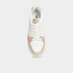 Tennis basses à lacets Creeks rose femme
