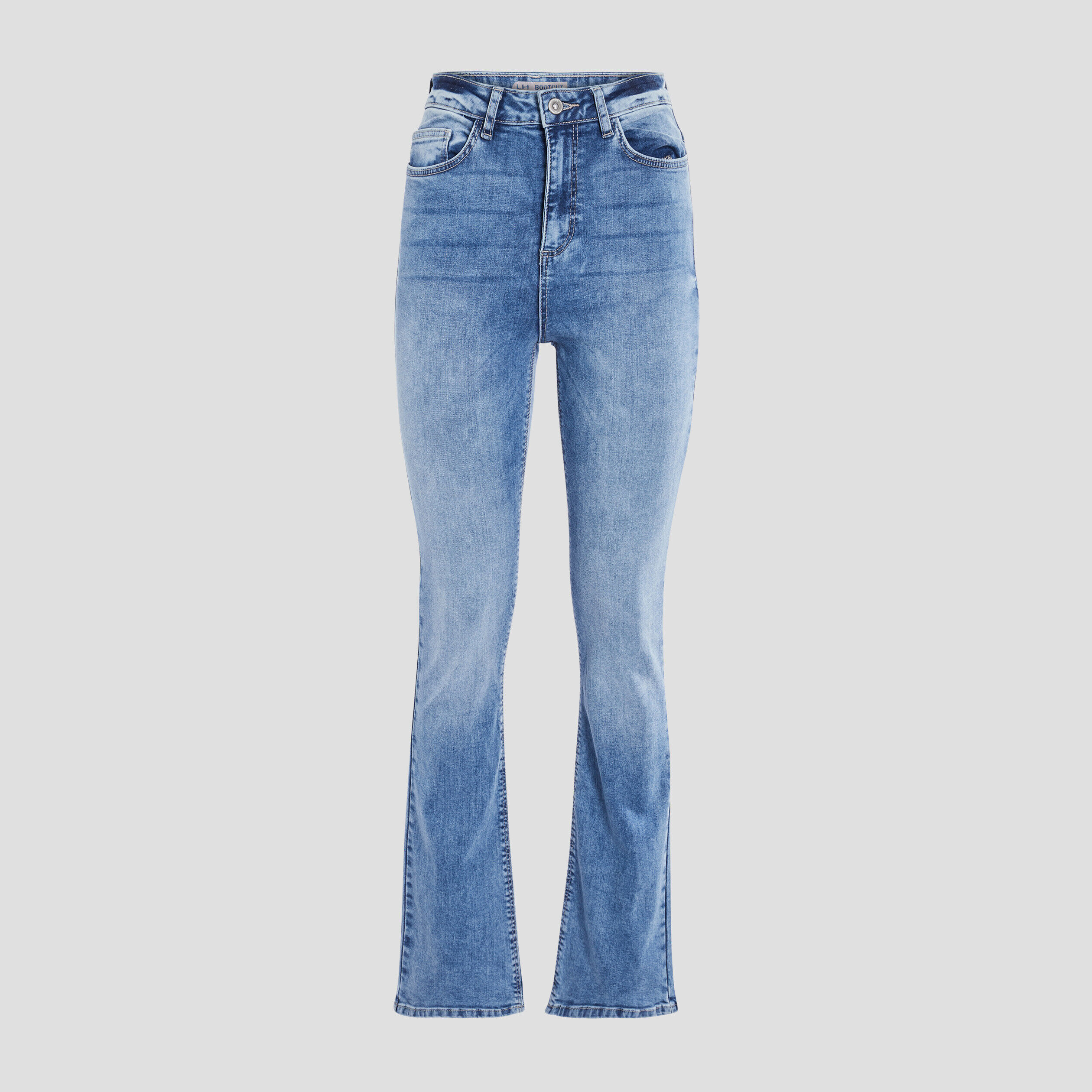 Jean bootcut femme on sale taille basse