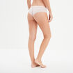 Shorty en dentelle blanc femme