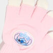 Gants 2-en-1 Stitch rose fille