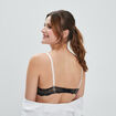 Soutien-gorge corbeille dentelle rose clair femme