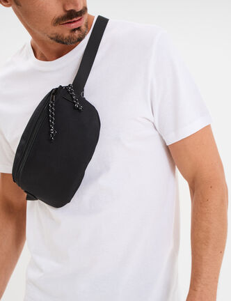 Sac banane noir homme
