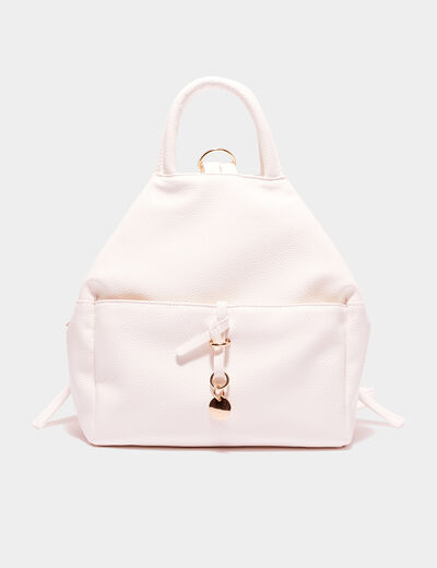 Sac à dos blanc femme