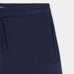 Short jogging droit taille élastiquée bleu marine garçon