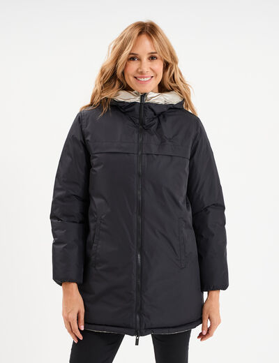 Parka Léger Femme Hel's - Gris Noir - Taille 40 - Neuf Sans étiquettes