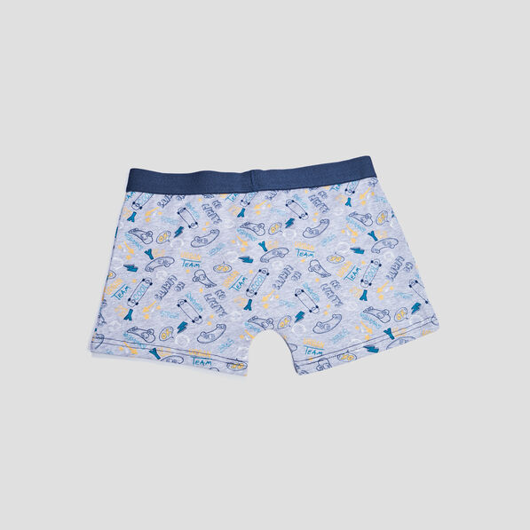 lot 3 boxers jaune moutarde garcon Lot 3 boxers jaune moutarde garçon