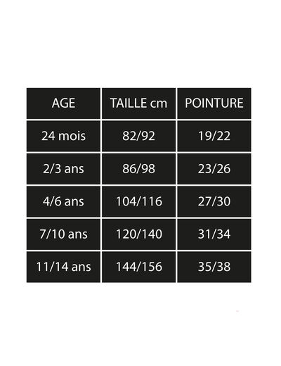Lot de 2 collants noir fille