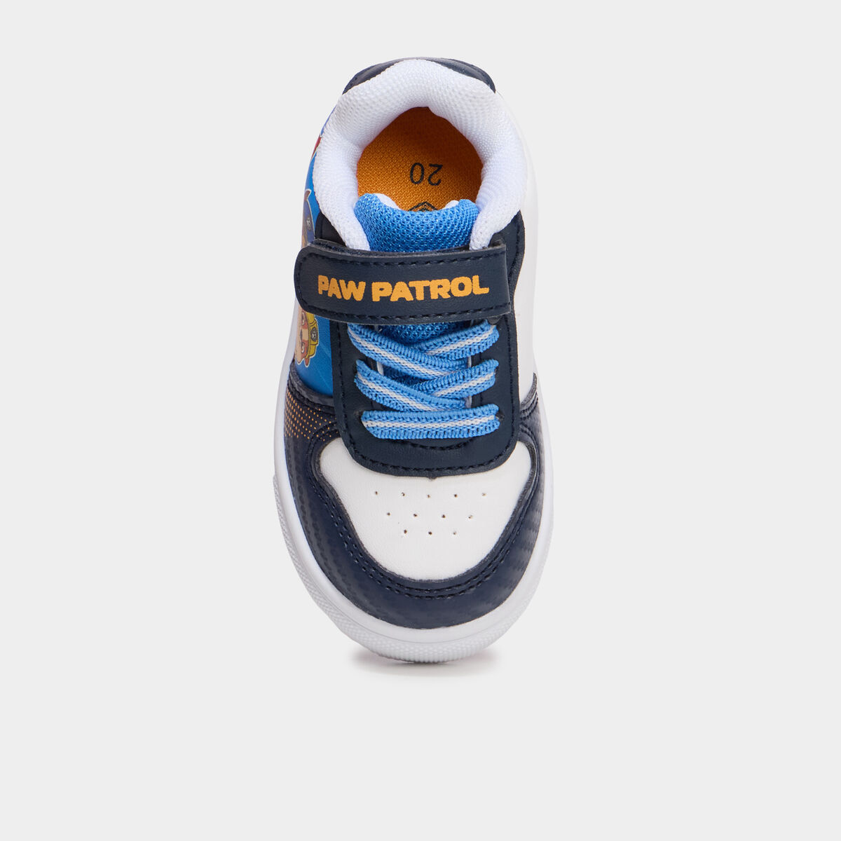 Baskets &agrave; lacets Pat Patrouille bleu b&eacute;b&eacute; gar&ccedil;on