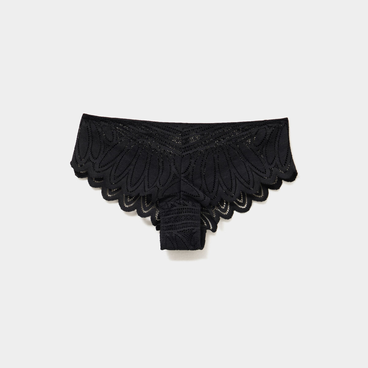 Shorty dentelle noir femme