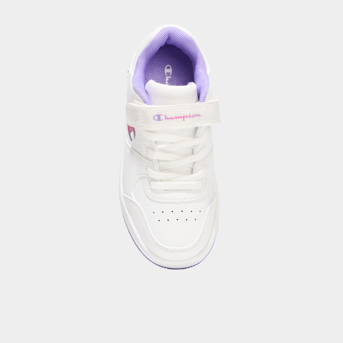 Tennis &agrave; scratchs Champion RD18 LOW violet fille