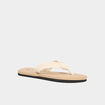 Tongs de plage détails tressés sable femme