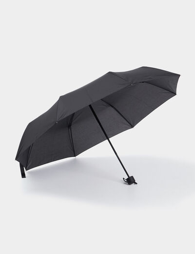 Parapluie compact pliable noir mixte
