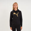 Sweat hoodie 1 poche &agrave; capuche Puma noir femme