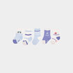 Lot 5 paires chaussettes coton multicolore b&eacute;b&eacute; gar&ccedil;on