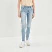 Jeans skinny taille basse denim double stone femme