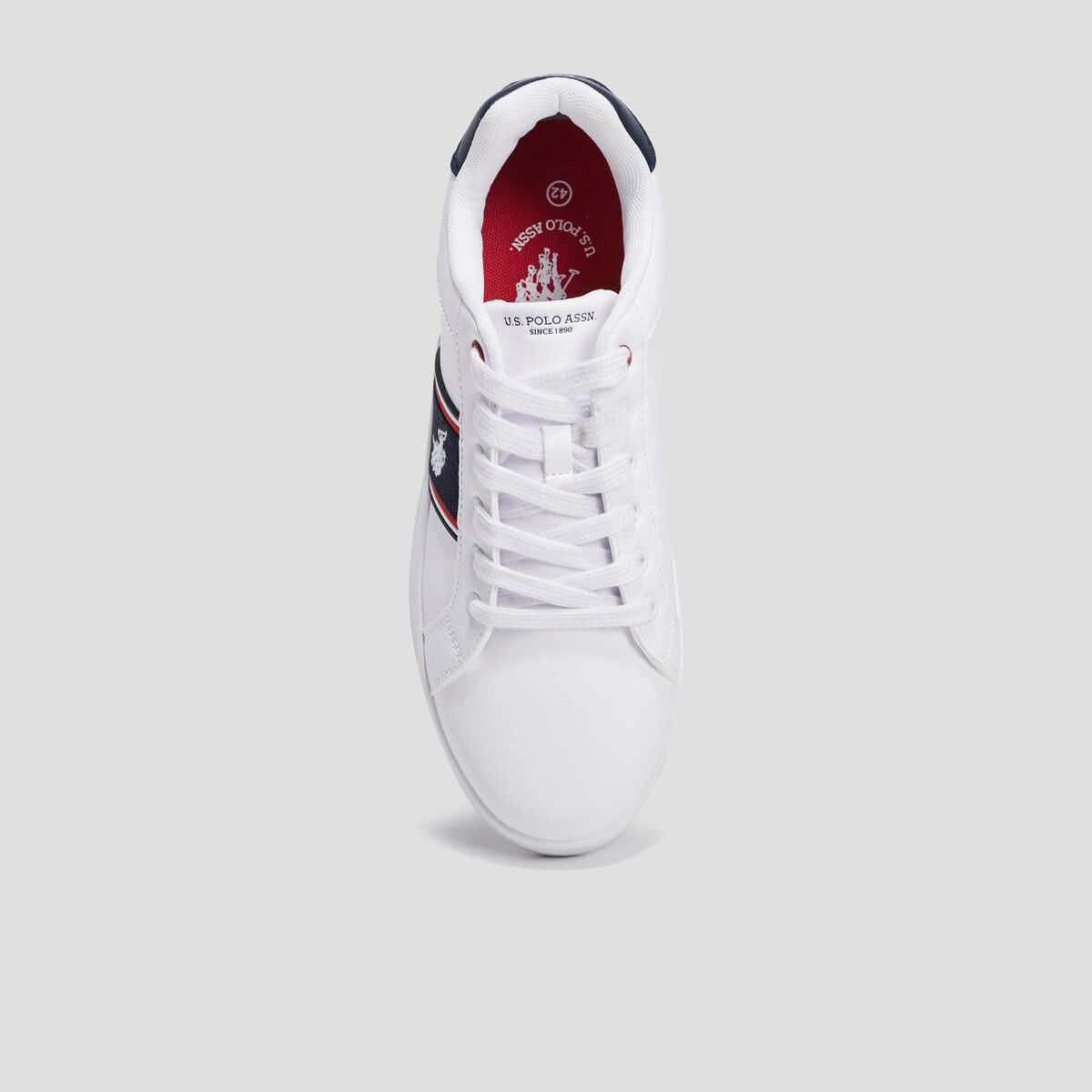 Tennis à lacets US Polo ASSN Combus blanc homme