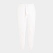 Pantalon jogging droit molleton blanc homme