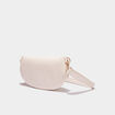 Sac banane arrondi ivoire femme
