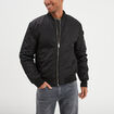 Blouson bomber d&eacute;perlant Liberto noir homme