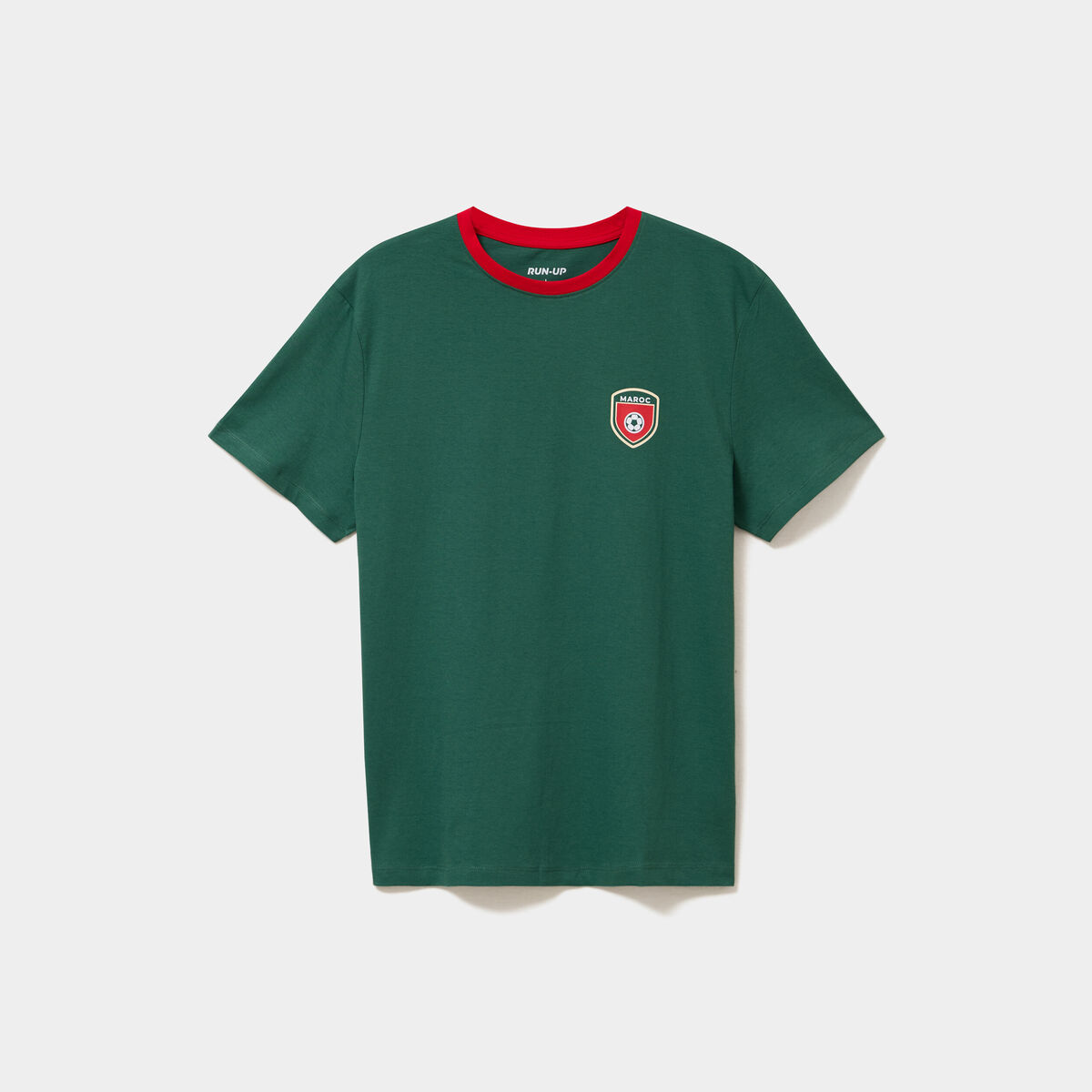 T-shirt maillot de football Maroc vert mixte