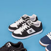 Tennis basses cuir &agrave; lacets noir gar&ccedil;on