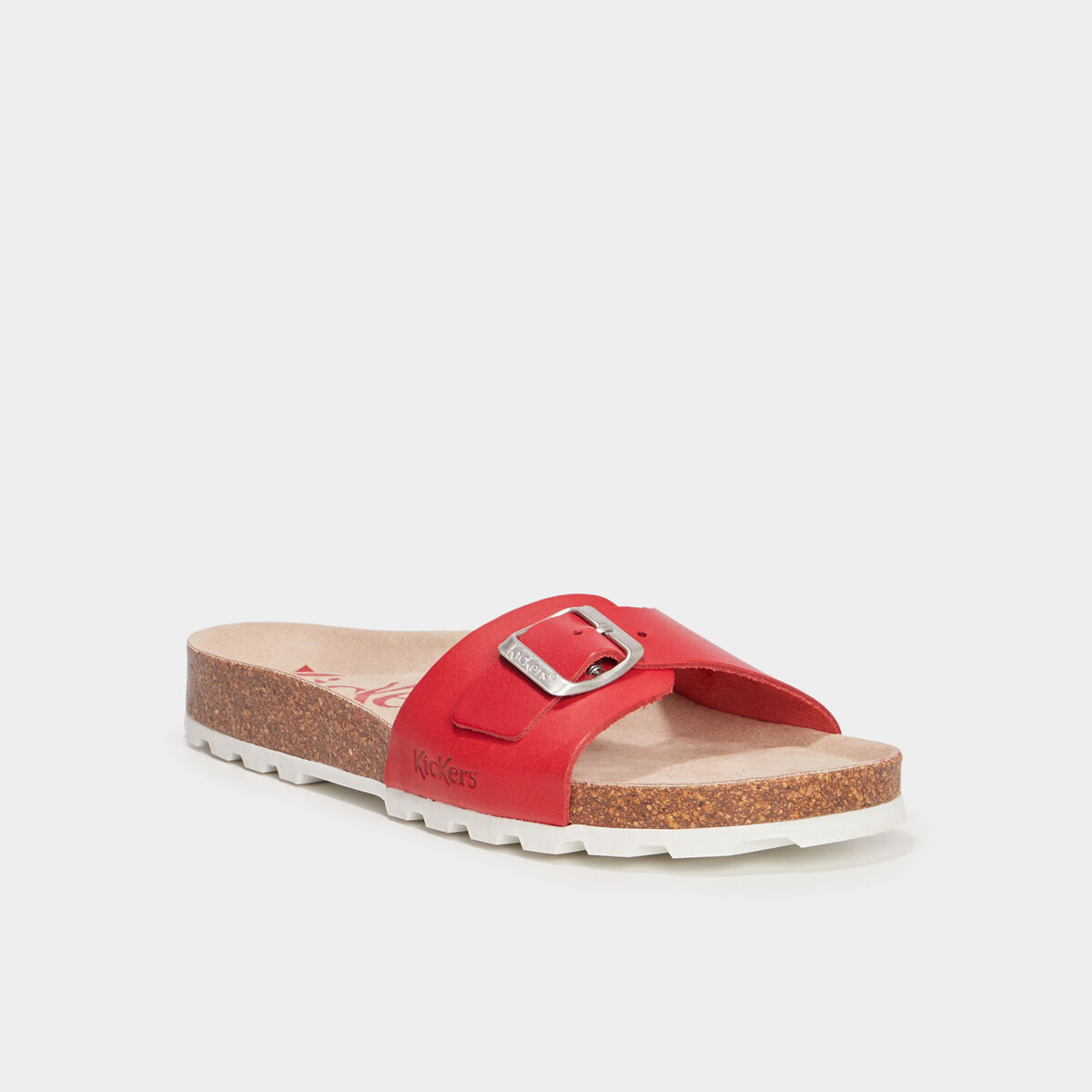 Mules Kickers Kickeyra rouge femme