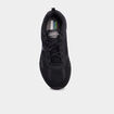 Baskets running m&eacute;moire forme Skechers noir homme