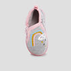 Chaussons bottillons gris b&eacute;b&eacute; fille