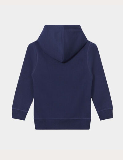 Sweat à capuche hoodie Creeks bleu marine garçon