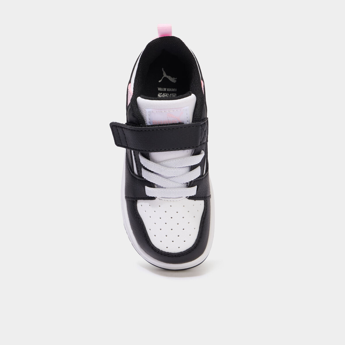 Sneakers &agrave; lacets Puma Rebound V6 noir fille