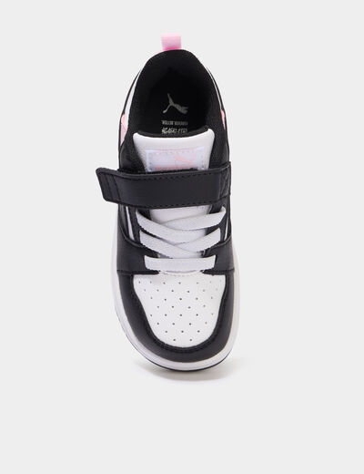 Sneakers &agrave; lacets Puma Rebound V6 noir fille