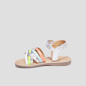 sandales brides croisees en cuir creeks multicolore fille Sandales brides croisées en cuir Creeks multicolore fille