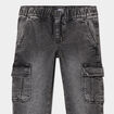 Jeans battle bas resserr&eacute; denim noir gar&ccedil;on