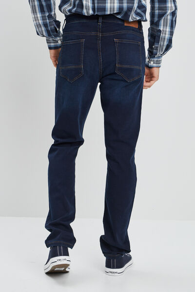 Jeans regular denim brut homme