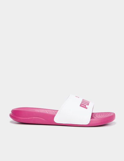 Claquettes Puma rose fushia femme
