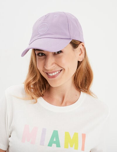 Casquette Creeks parme femme
